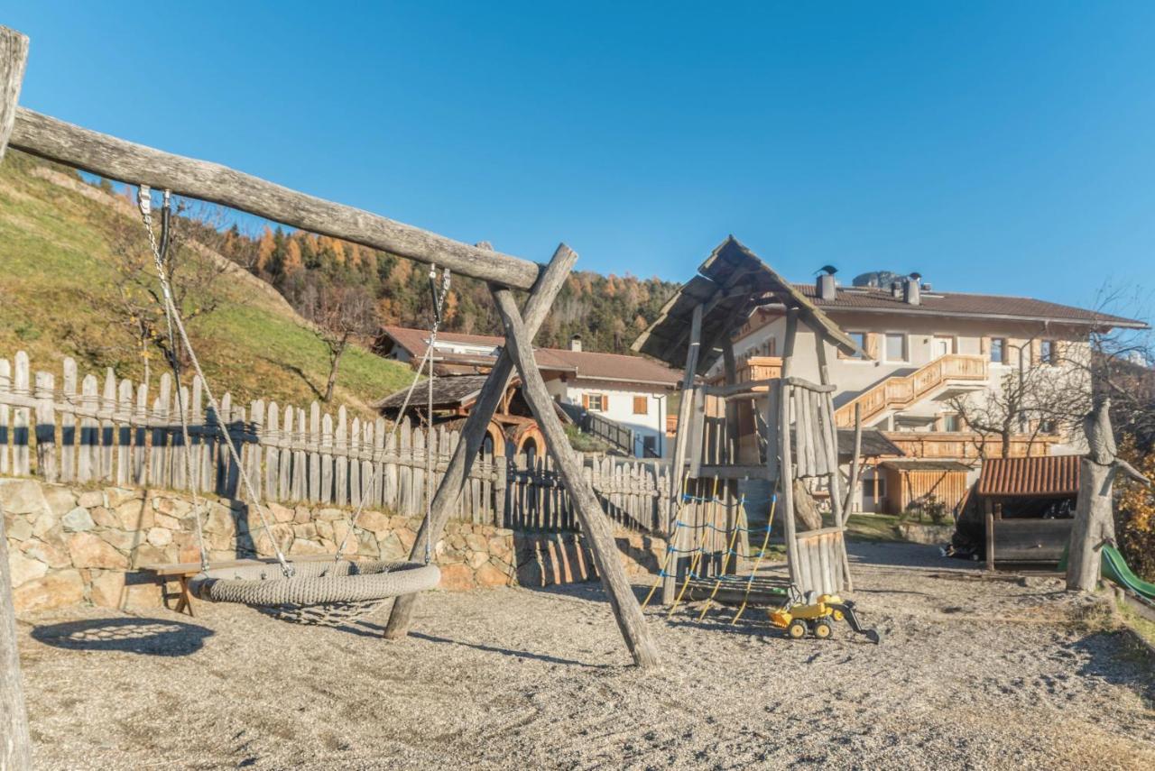 Guntschoellerhof Hochwart Fie allo Sciliar Bagian luar foto